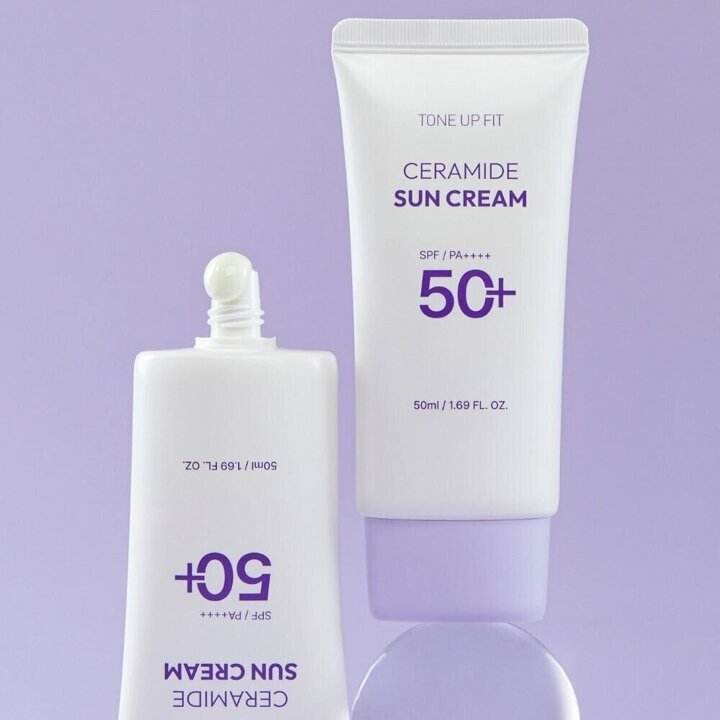 [본사직영] NEW 톤업핏 세라마이드 선크림 50ml 2개