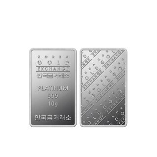 [한국금거래소] 플래티넘바 10g [백금바 99.9]
