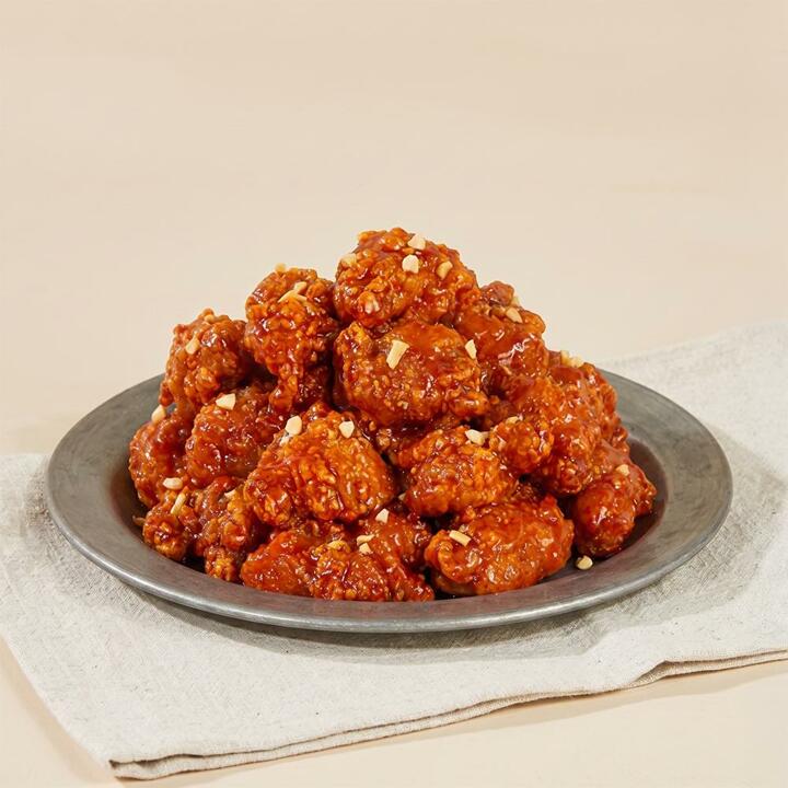 매콤달콤 닭강정 매콤한맛 450g, 3개