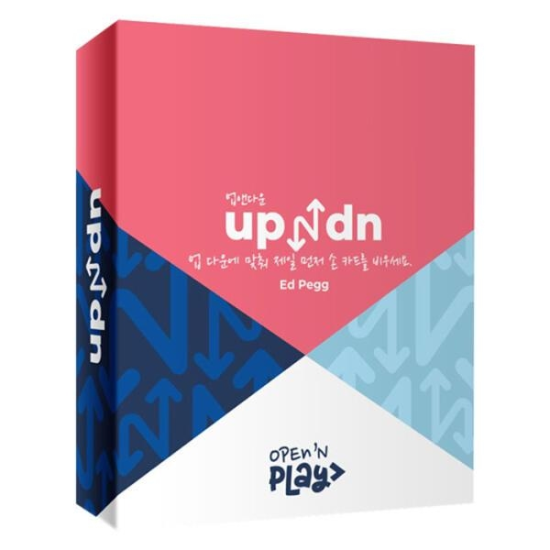 아트박스/팝콘에듀 [P][팝콘게임즈] 업앤다운 보드게임 전략 달무티