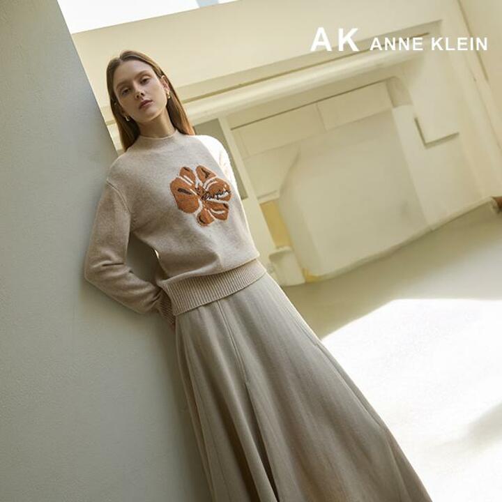 25FW AK앤클라인 울 블렌디드  아트웍 니트 풀오버 2종
