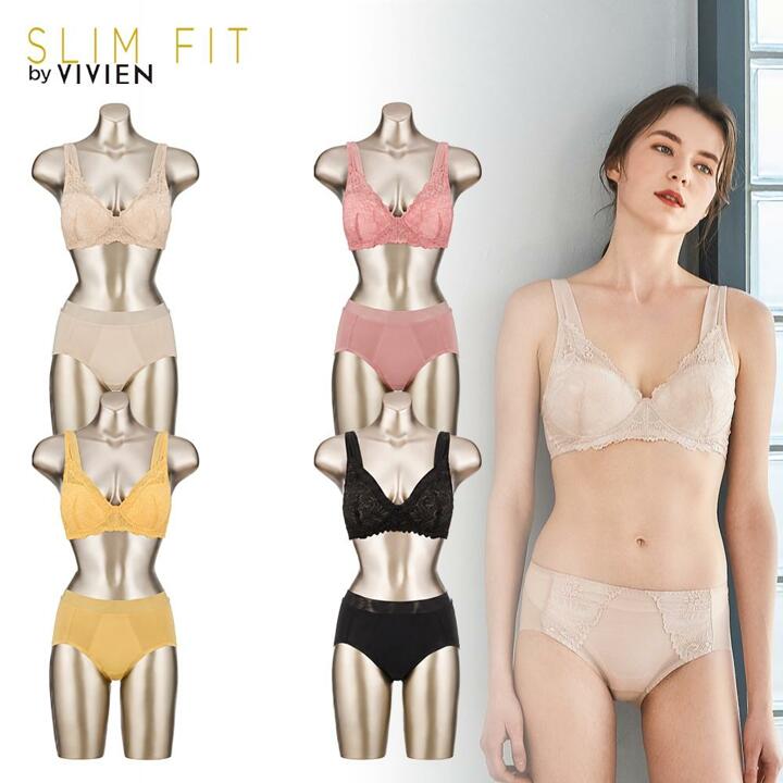 비비안 슬림핏 더블윙 패키지 노와이어 여성속옷세트 8종