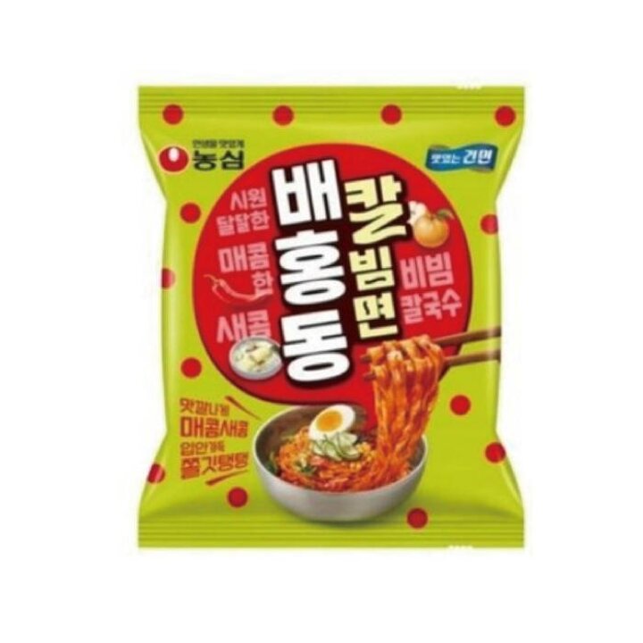 [농심]배홍동칼빔면128g4개