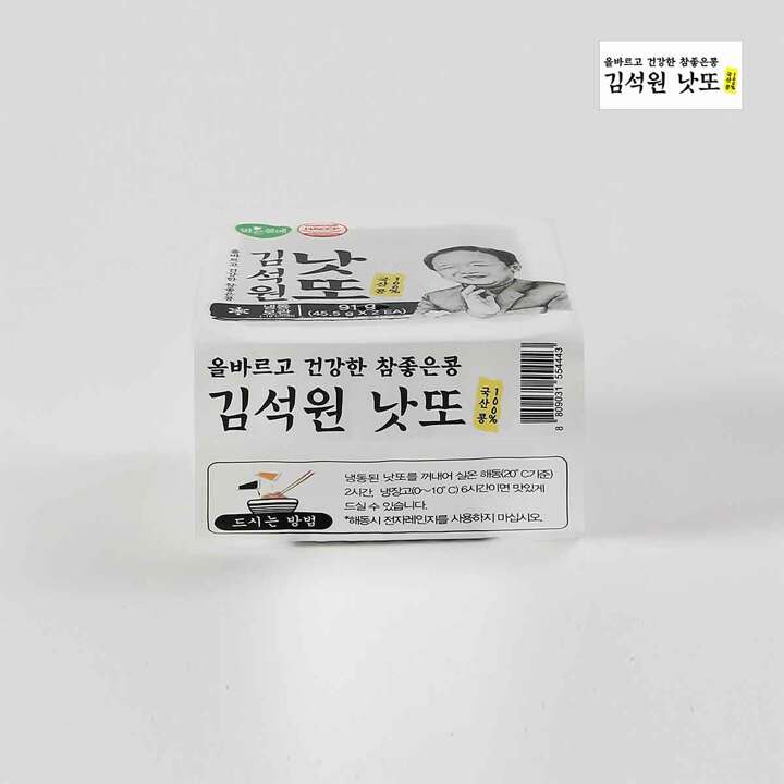 맑은물에 김석원 낫또 45.5g x 34개