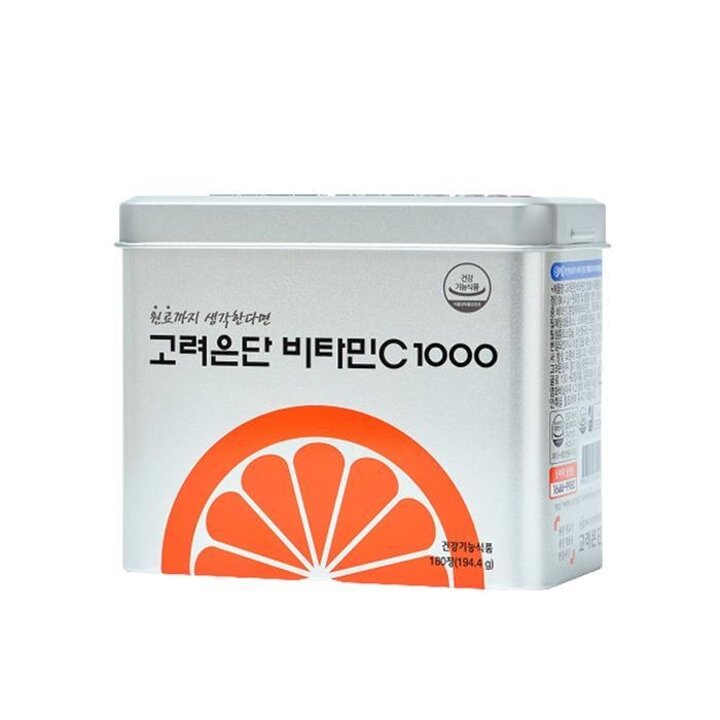 고려은단비타민C1000180정1개