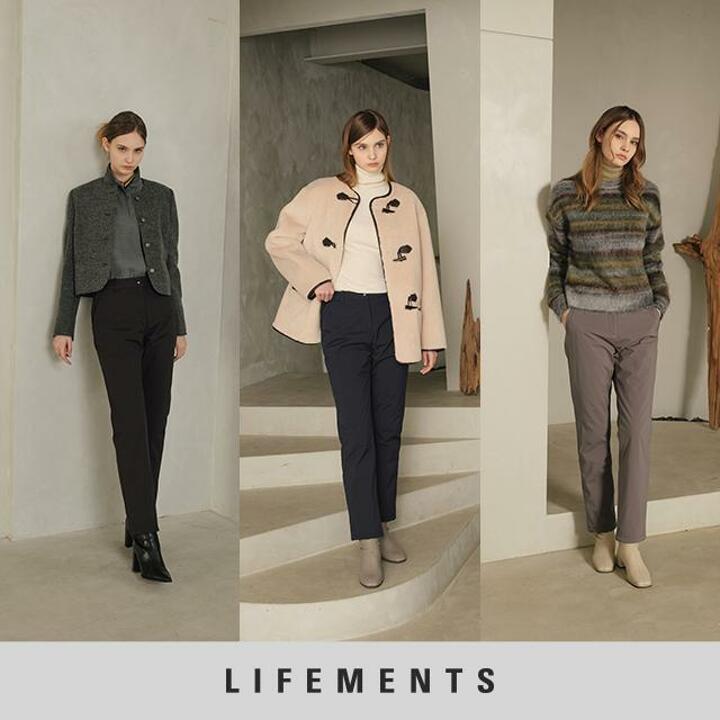  25FW 라이프먼츠 여성 웨이스트프리 씬패딩 팬츠 3종
