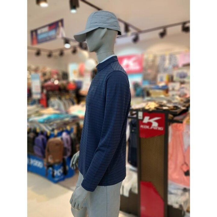 콜핑세이브존05(남성)봄초가을하이쿨스트라이프등산집업티셔츠코르디KVT0482M