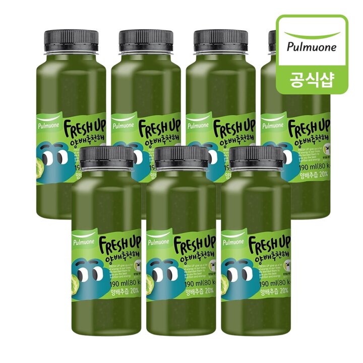 [풀무원] 프레시업 양배추천해 190mlX7개