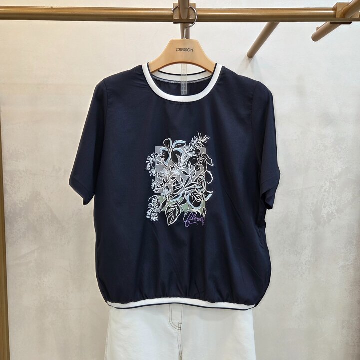 크레송  시원  티 블라우스  ODCGRG54ADG