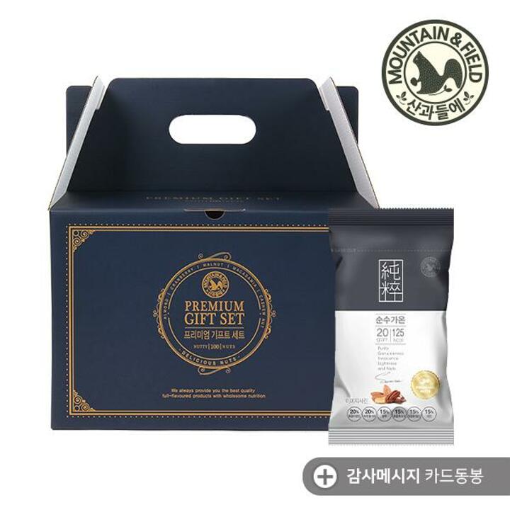 [G]하루견과 순수가온 100봉 선물세트