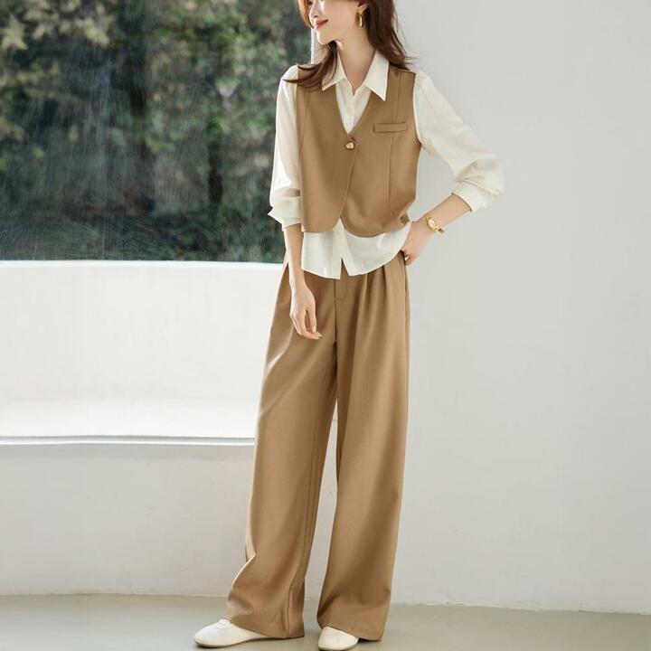 [알트베니] 베스트룩셔츠+팬츠(2PCS)