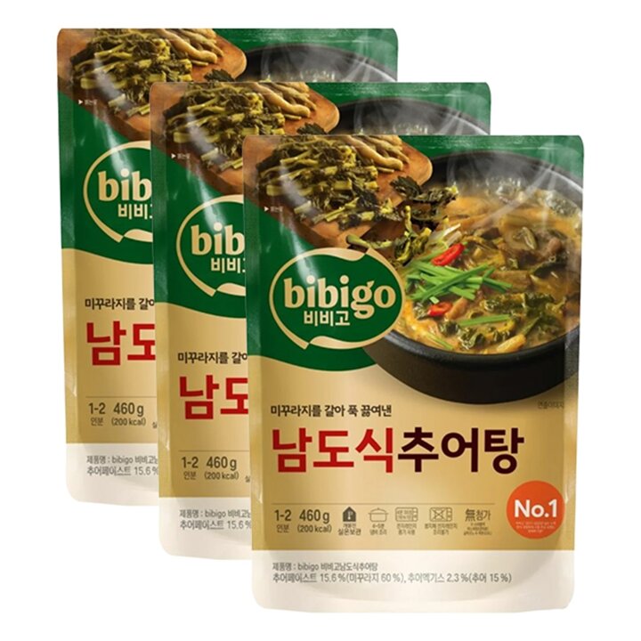 CJ 비비고 추어탕 460g x3봉