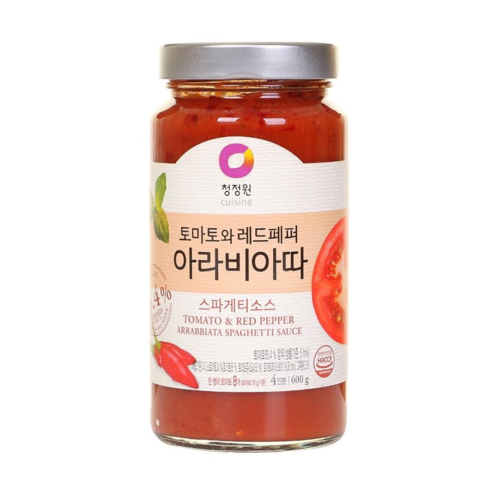 (신세계의정부점)청정원 아라비아따 스파게티 소스 600g(1개)