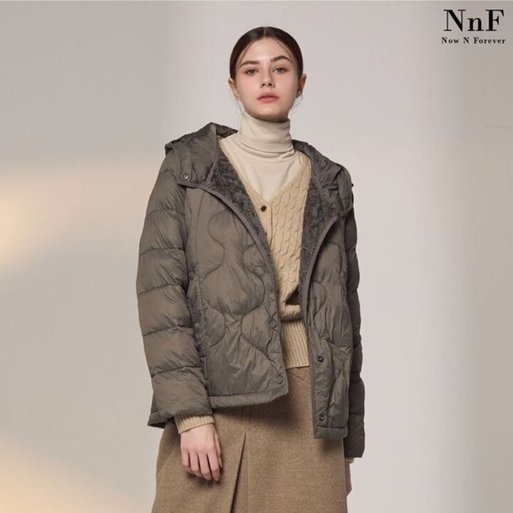 NNF 여성 후드 패딩 점퍼 1종[34643192]
