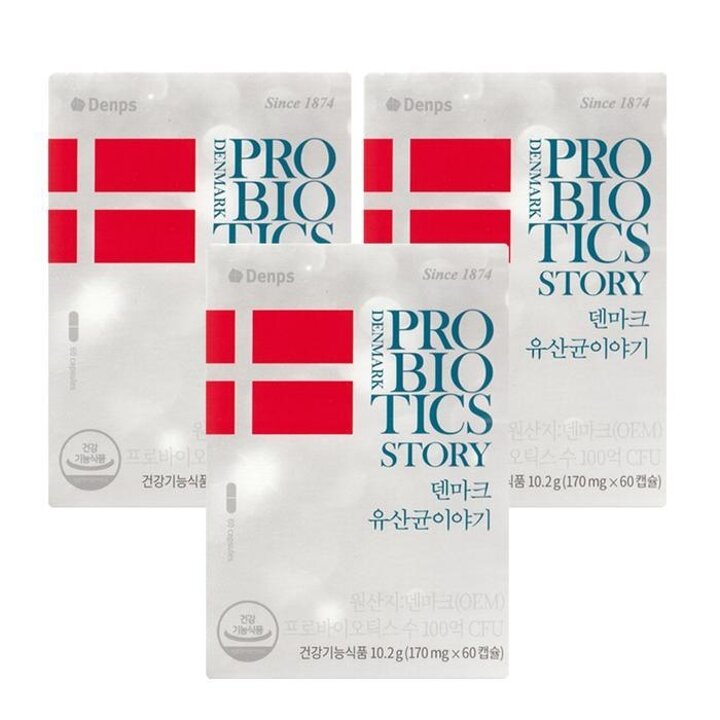 [덴프스]덴프스덴마크유산균이야기170mgx60캡슐3박스-SDL-