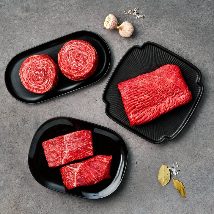 [오늘자연] 한우 1등급 정육세트1호 (불고기500g+산적500g+국거리500g)