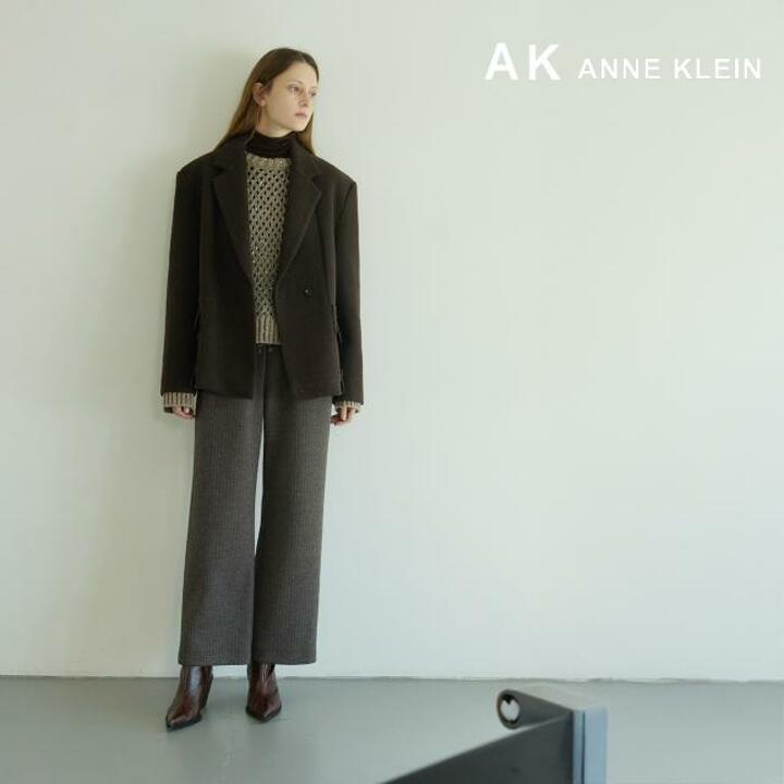 25FW AK앤클라인 울혼방 와이드 밴딩 팬츠 1종
