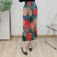플라라 (88까지)플리츠빈티지로즈프린팅스커트