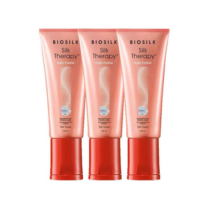 실크테라피 하이드로 피니셔 헤어 크림 150ml 3개