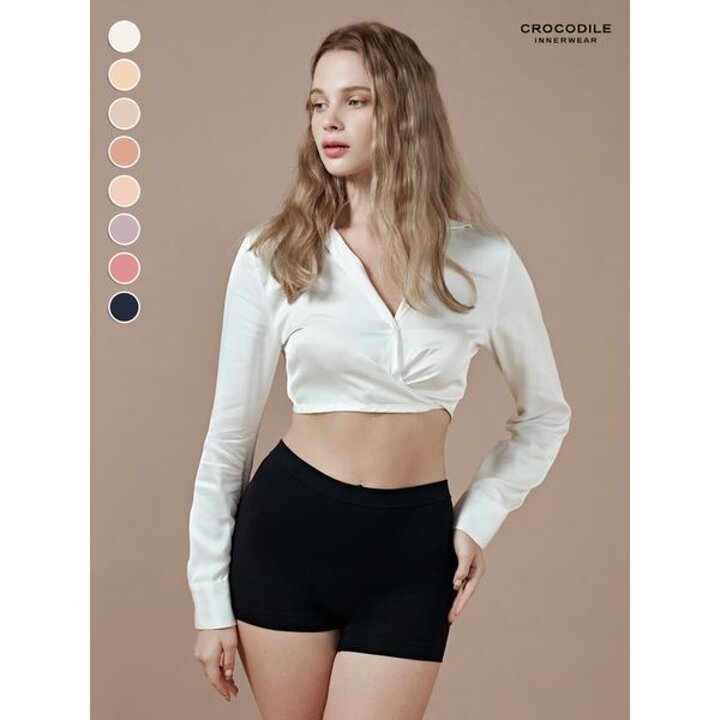 [하프클럽/크로커다일 이너웨어]Y존 프리 모달 심리스 스퀘어 팬티 8종 택1