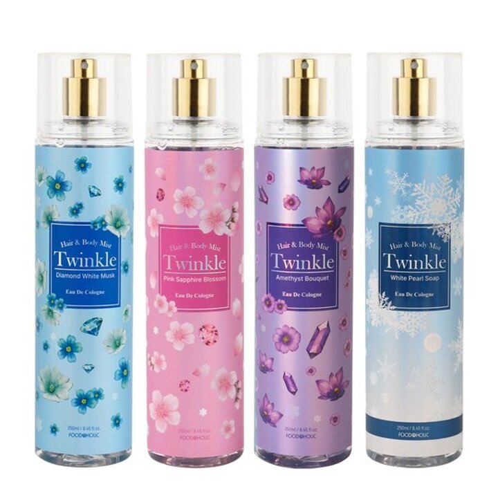 (1+1)NEW 트윙클 바디미스트 250ml 택2/대용량 퍼퓸스프레이