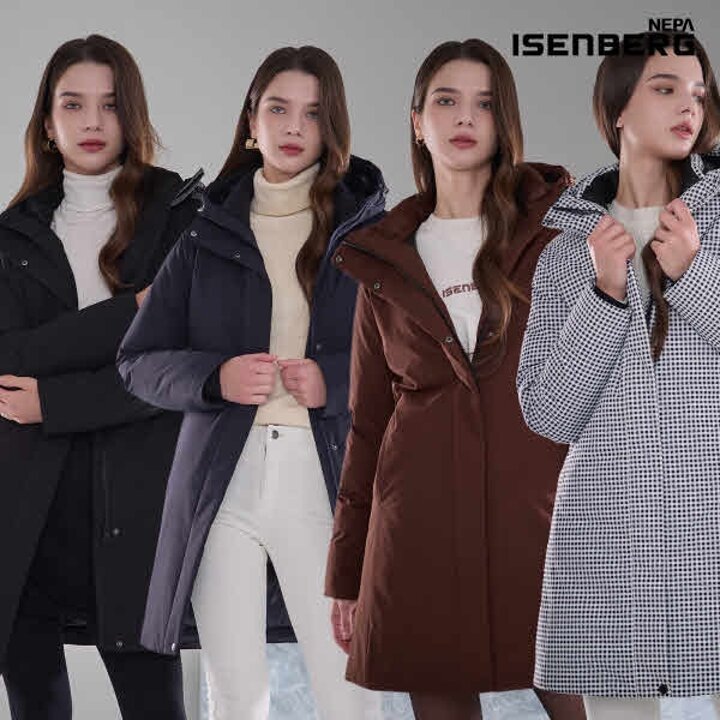 [네파이젠벅] 24FW 인퀼팅 패딩 자켓 여성 4컬러 택1