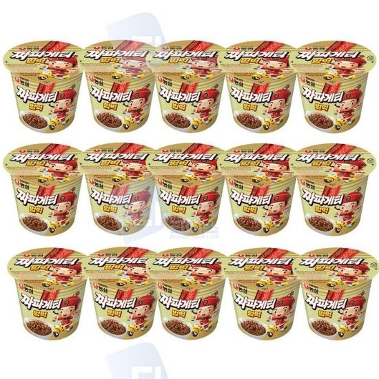 (주)셀러허브 52767977-농심 짜파게티범벅 70g 아영 15개 컵라면 작은 사천