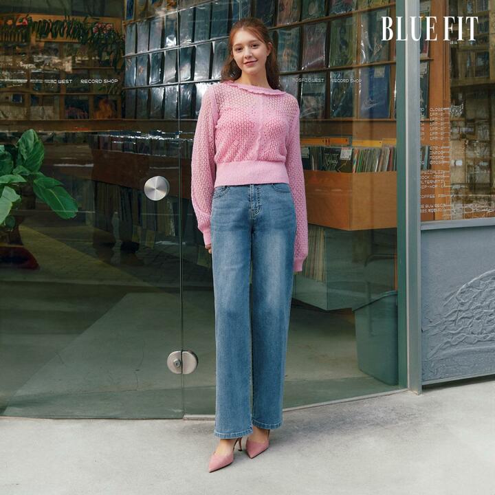 [26SS최신상] 블루핏 터키 보싸 데님 롱버전(+7cm)