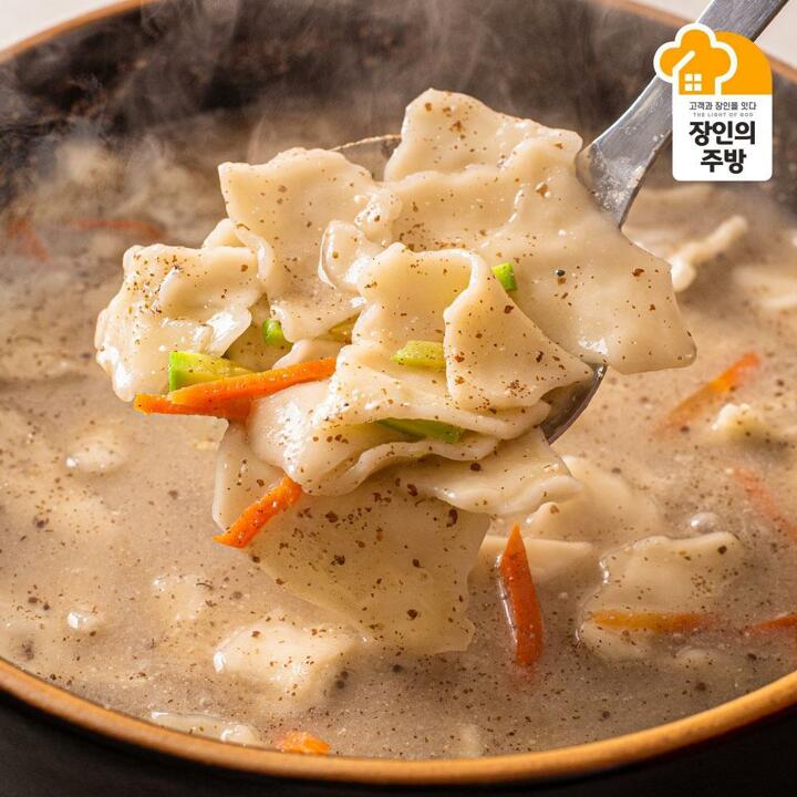 [서울망원시장]손경신장인 들깨수제비/칼국수 선택 3인분세트
