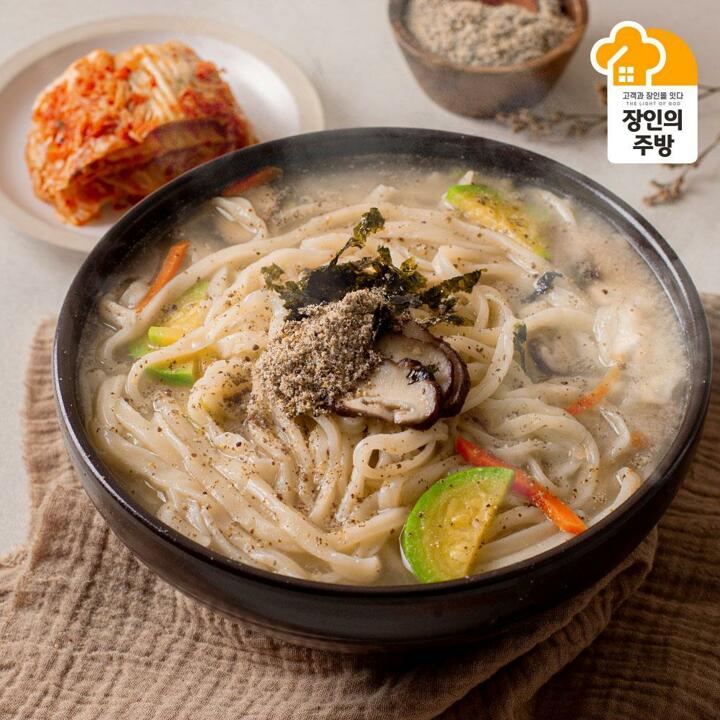 [서울망원시장]손경신장인 들깨수제비/칼국수 선택 3인분세트