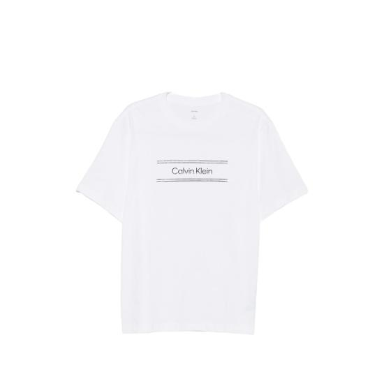 [해외배송] 26FW 캘빈클라인 반팔 티셔츠 LV04LG813GYAF BRWHI WHITE