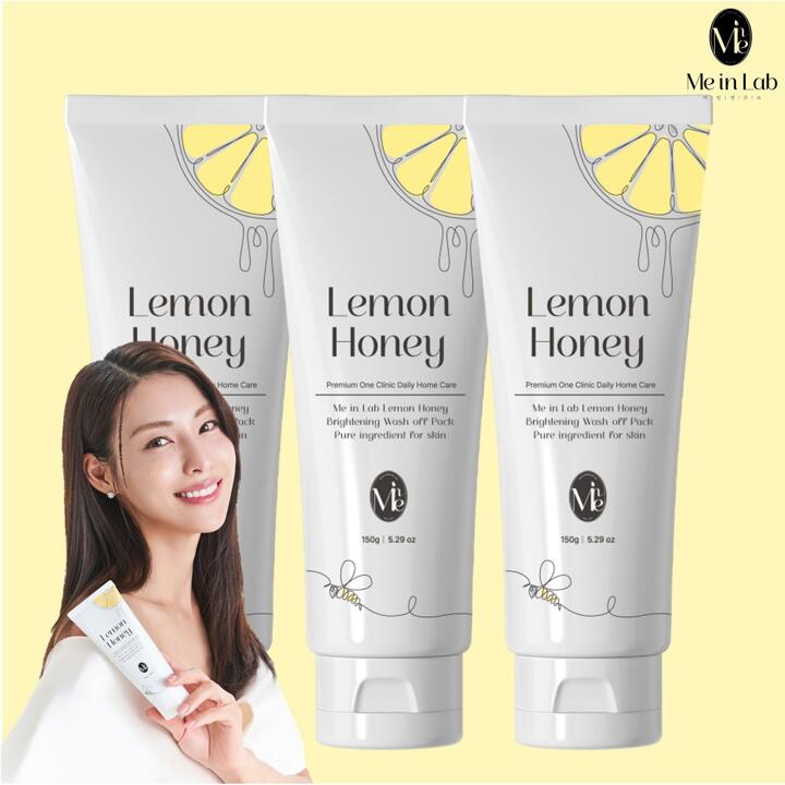 김정화의 미인랩 레몬마누카팩 세트 (대용량 150g*3개)