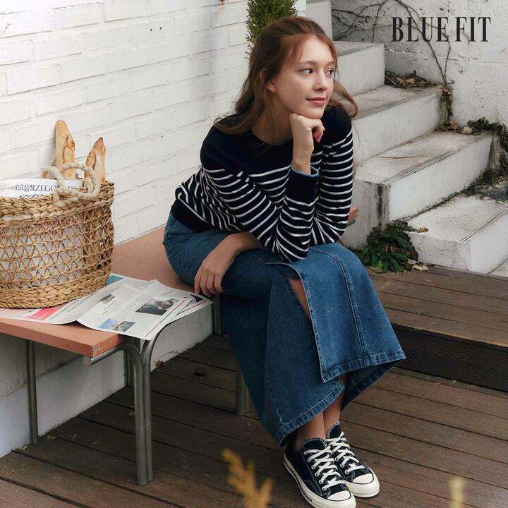 [26SS최신상] 블루핏 NEW  데님 스커트
