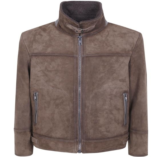 구하다 [해외배송] 26FW MILESTONE 가죽 자켓 <b>21315</b>A 631629 73 BROWN