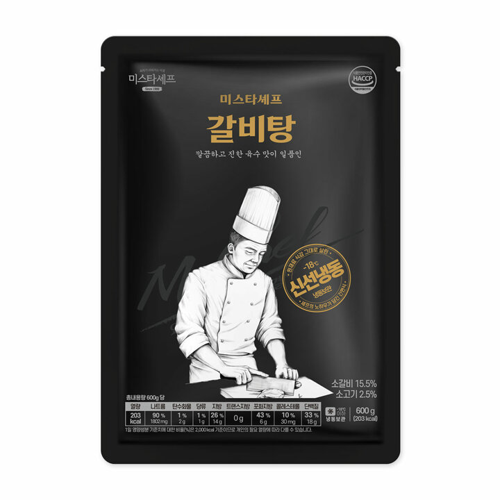 미스타셰프 갈비탕 600g x 9팩