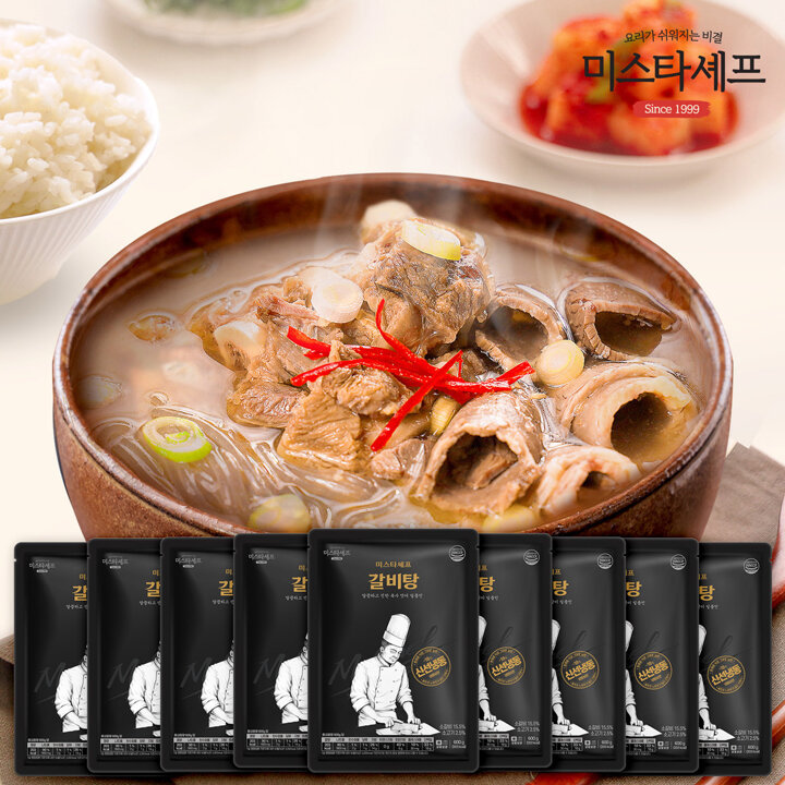 미스타셰프 갈비탕 600g x 9팩