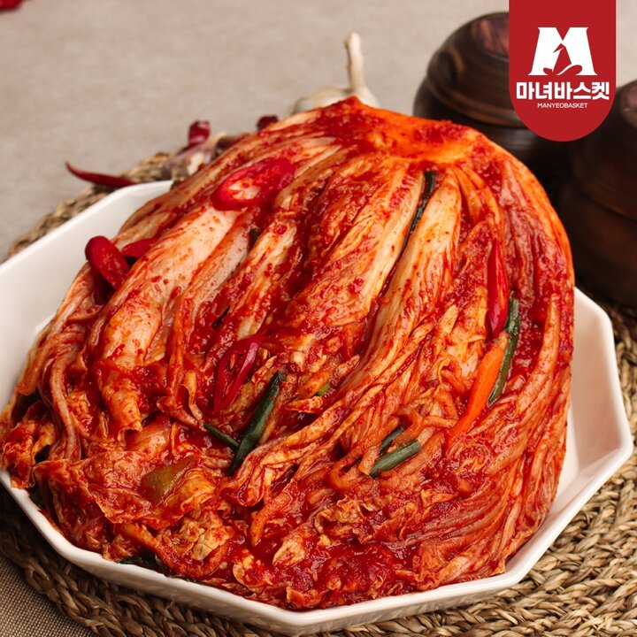 [마녀바스켓] 국내산 마녀 포기김치10kg+총각김치2kg