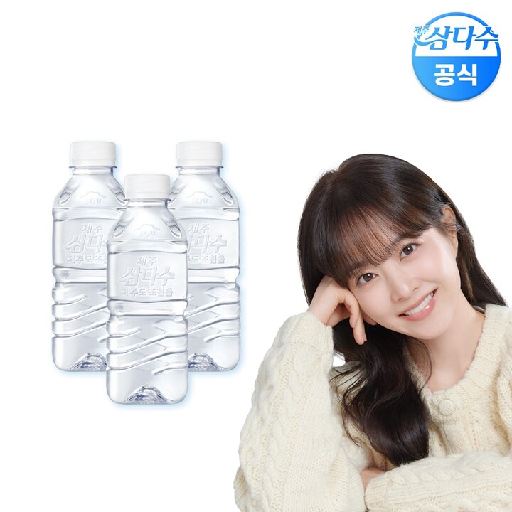 (G) 제주 삼다수 그린(무라벨) 330ml 60병 생수 (무/유라벨 랜덤발송)
