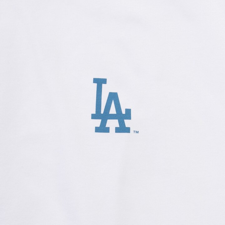 (신세계 사우스시티)MLB LA 다저스 팀 플래그 티셔츠 화이트 15147513