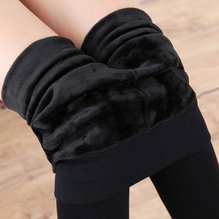 극세사융털기모레깅스무발4COLOR