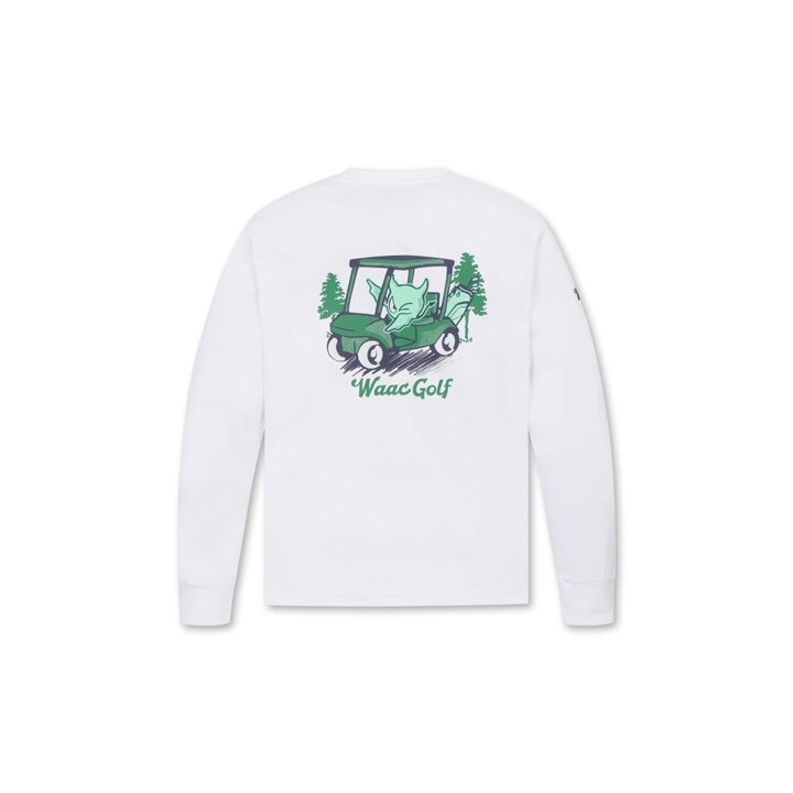 (신세계강남점)WAAC(왁골프)Men WAACKY LS Crewneck Top WMTBS25106IVX