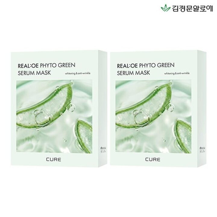 [하프클럽/김정문알로에]라센스 로에 큐어 피토그린 세럼 마스크팩 20매 