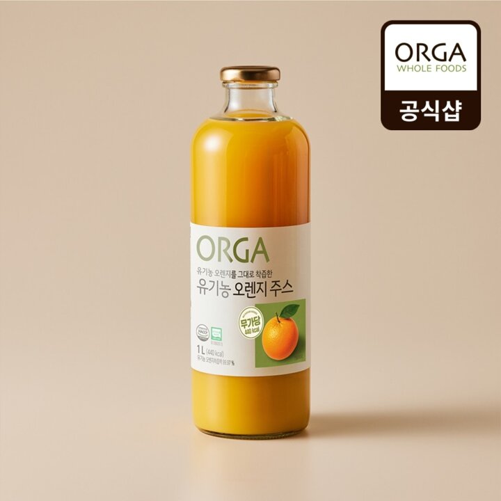올가 유기농 오렌지 주스 (1L)X1개
