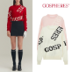 고스피어 GOSPHERES WOMAN BIG LOGO WINDPROOF SWEATER PW2WNT47