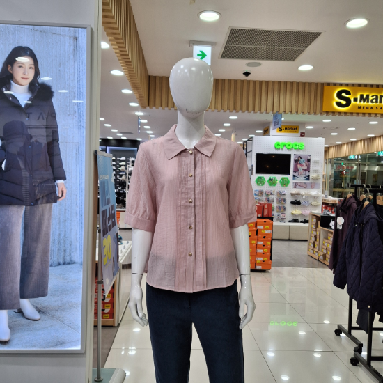 핀턱 텐션 블라우스 1M42503US