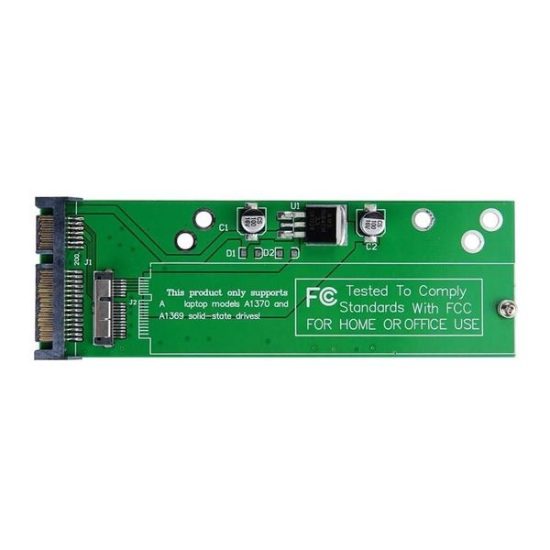 알티피아_0024791891 녹색 PCB SATA 변환 컨버터 HDD SSD 연결 방식 노트북