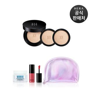 헤라[기획] 블랙 쿠션 파운데이션 디럭스 SPF34/PA++ (본품15g+리필15gx2)