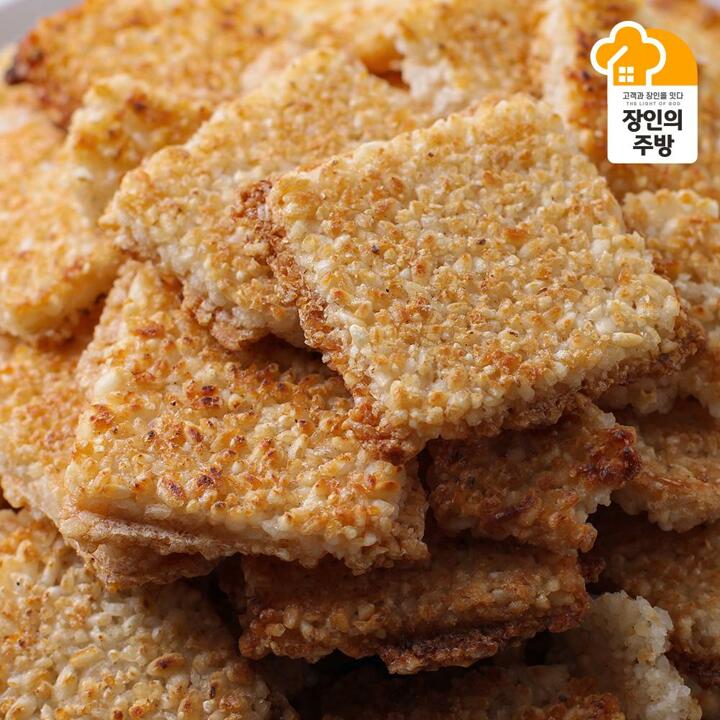 [G][김선교장인][1kg씩포장]우리쌀 100 누룽지1kg X 5봉 가마솥 과자