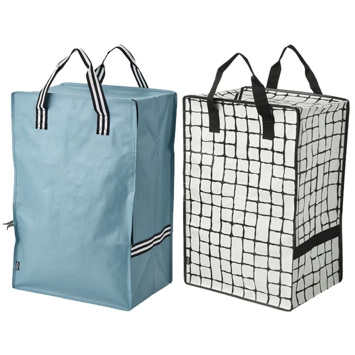 이케아 GORSNYGG 예르스뉘그 가방 72L 40x30x60cm 백팩 빨래가방 장바구니 분리수거가방