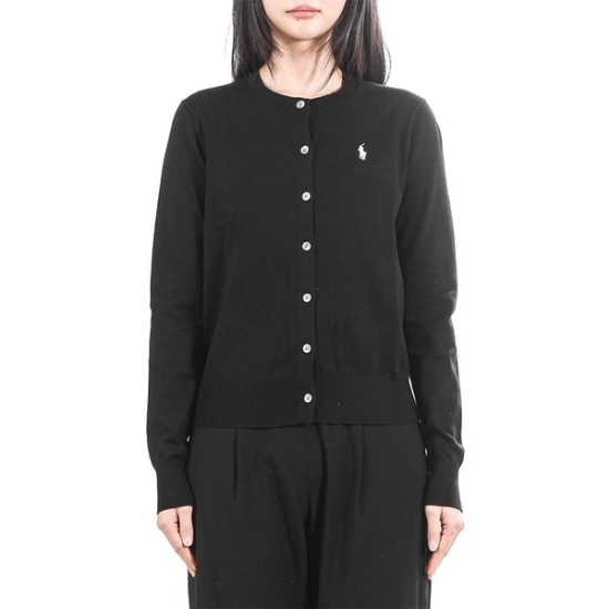 [폴로랄프로렌] 여성 가디건 (211971871005 BLACK) 26SS